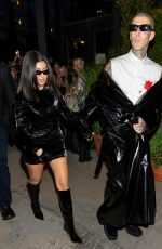 KOURTNEY KARDASHIAN and Travis Barker at Vogue World Show at New York Fashion Week 09/12/2022