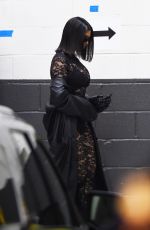 KOURTNEY KARDASHIAN and Travis Barker Leaves Her NYFW Show in New York 09/13/2022