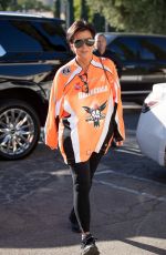 KRIS JENNER Arrives at Shibya Sushi in Calabasas 08/31/2022