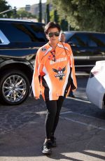 KRIS JENNER Arrives at Shibya Sushi in Calabasas 08/31/2022