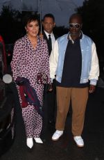 KRIS JENNER Arrives at Tommy Hilfiger Fashion Show at NYFW in New York 09/11/2022