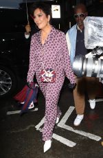 KRIS JENNER Arrives at Tommy Hilfiger Fashion Show at NYFW in New York 09/11/2022