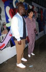 KRIS JENNER Arrives at Tommy Hilfiger Fashion Show at NYFW in New York 09/11/2022