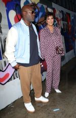KRIS JENNER Arrives at Tommy Hilfiger Fashion Show at NYFW in New York 09/11/2022