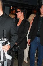 KRIS JENNER Night Out at Craig