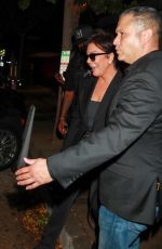 KRIS JENNER Night Out at Craig