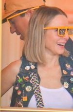 KRISTEN BELL and Dax Sheppard Out at Disneyland 09/09/2022
