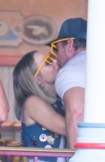 KRISTEN BELL and Dax Sheppard Out at Disneyland 09/09/2022