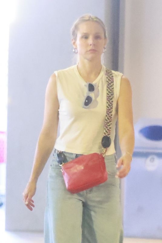 KRISTEN BELL Leaves Target in Los Angeles 09/10/2022