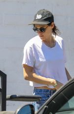 KRISTEN STEWART Leaves a Hair Salon in West Hollywood 09/03/2022