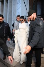 KYLIE JENNER Leaves Acne Studios Fashion Show in Paris 09/28/2022