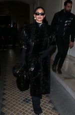 KYLIE JENNER Leaves Her Hotel in Paris 09/28/2022