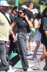KYLIE JENNER Out at Disneyland Resort Park in Anaheim 09/15/2022