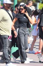 KYLIE JENNER Out at Disneyland Resort Park in Anaheim 09/15/2022