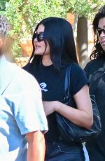 KYLIE JENNER Out at Disneyland Resort Park in Anaheim 09/15/2022