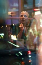 LADY GAGA at Bar at Sexy Fish Restaurant in Miami 09/16/2022