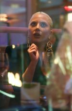 LADY GAGA at Bar at Sexy Fish Restaurant in Miami 09/16/2022