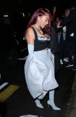 LALA ANTHONY Arrives at a Dolce & Gabbana Event at Milan Fashion Week 09/24/2022