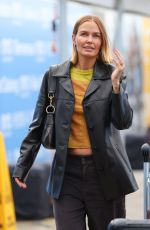 LARA BINGLE Arrives at Sydney International Airport 09/25/2022