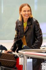 LARA BINGLE Arrives at Sydney International Airport 09/25/2022