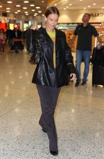LARA BINGLE Arrives at Sydney International Airport 09/25/2022