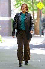 LARA BINGLE Heading to Fratelli Paradiso Italian Restaurant in Sydney 09/28//2022