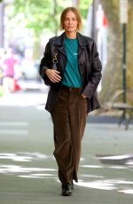 LARA BINGLE Heading to Fratelli Paradiso Italian Restaurant in Sydney 09/28//2022