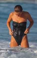 LARA BINGLE in Swimsuits at a Beach in Sydney 09/25/2022