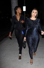 LARSA PIPPEN and CHANDA WALLACE Arrives at Ocean Prime Restaurant in Beverly Hills 09/18/2022