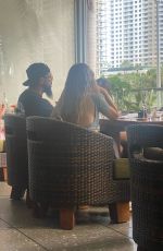 LARSA PIPPEN at Zuma in Miami 09/04/2022