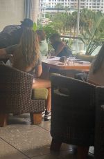 LARSA PIPPEN at Zuma in Miami 09/04/2022