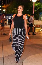 LARSA PIPPEN Out for Dinner with a Friend in New York 09/10/2022