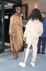 LASHANA LYNCH Arrives at The View in New York 09/15/2022