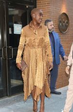 LASHANA LYNCH Arrives at The View in New York 09/15/2022
