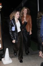 LAURA DERN and Her Daughter JAYA HARPER Night Out in Santa Monica 09/17/2022