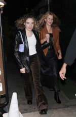 LAURA DERN and Her Daughter JAYA HARPER Night Out in Santa Monica 09/17/2022