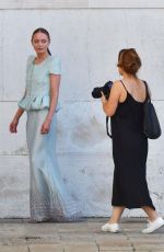 LAURA HADDOCK Out in Venice 09/02/2022