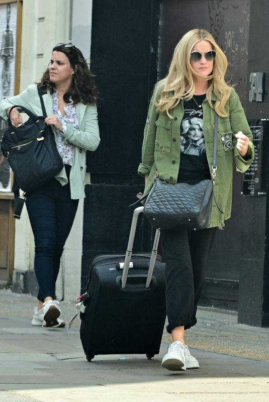 LAURA WHITMORE Arrives at Criterion Theatre in London 09/14/2022