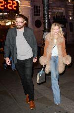 LAURA WHITMORE Leaves Criterion Theatre in London 09/20/2022