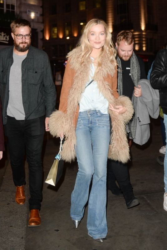 LAURA WHITMORE Leaves Criterion Theatre in London 09/20/2022