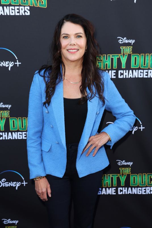 LAUREN GRAHAM at The Mighty Ducks: Game Shangers, Season 2 Premiere in Anaheim 09/28/2022