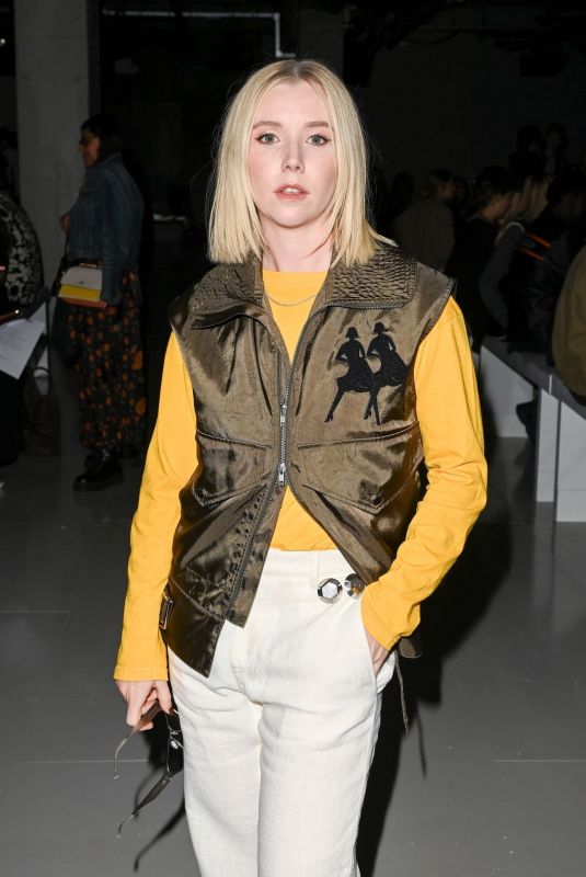 LAUREN LYLE at Stefan Cooke Show at London Fashion Week 09/18/2022