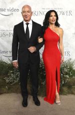 LAUREN SANCHEZ and Jeff Bezos at The Lord Of The Rings: The Rings Of Power Premiere in London 08/30/2022