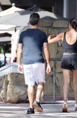 LAUREN SILVERMAN and Simon Cowell at a Bike Ride in Santa Barbara 09/04/2022