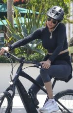 LAUREN SILVERMAN Out for a Bike Ride in Malibu 08/30/2022