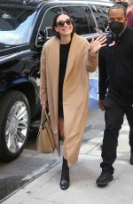 LEA MICHELE Arrives at Her Matinee Performance of Funny Girl at August Wilson Theater in New York 09/25/2022