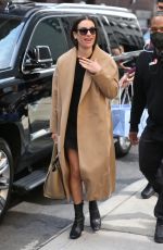 LEA MICHELE Arrives at Her Matinee Performance of Funny Girl at August Wilson Theater in New York 09/25/2022