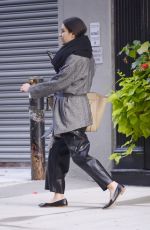 LEA MICHELE Heading to Funny Girl on Broadway in New York 09/27/2022