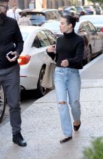 LEA MICHELE Out and About in New York 09/24/2022