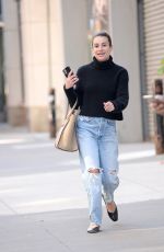 LEA MICHELE Out and About in New York 09/24/2022